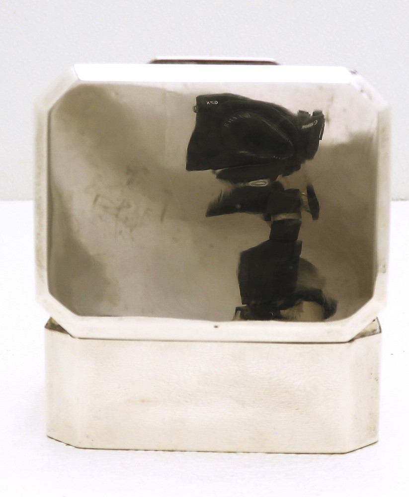 Austrian Solid Silver Etrog Sugar Spice Box