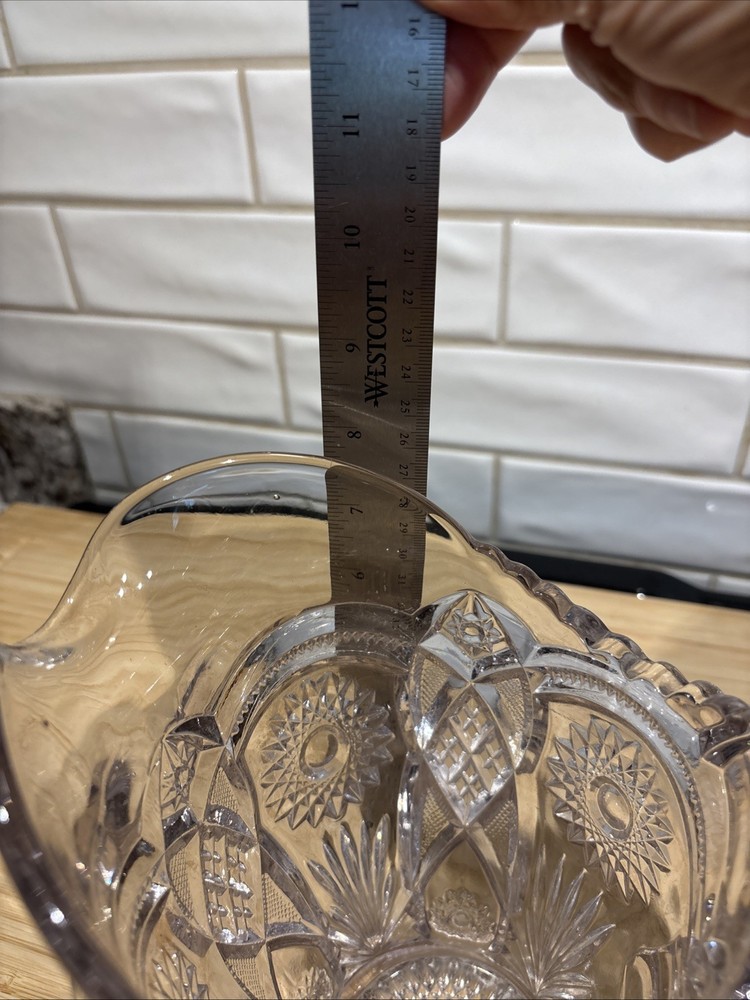 Victorian Cut Glass Pitcher