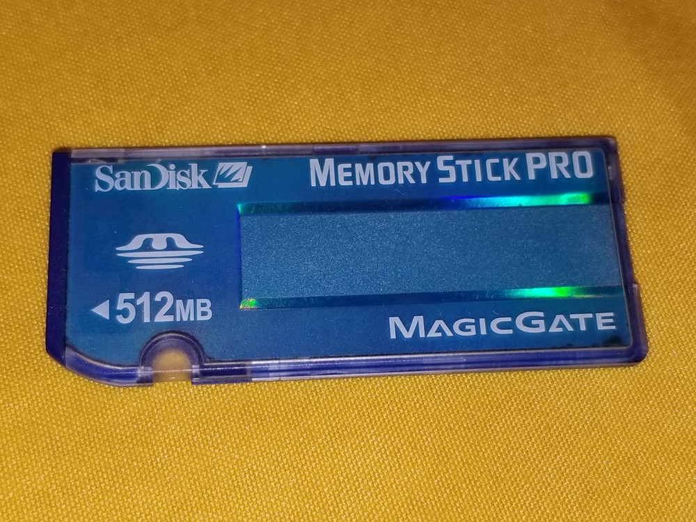Sandisk Memory Stick Pro 512MB Camera Card MagicGate