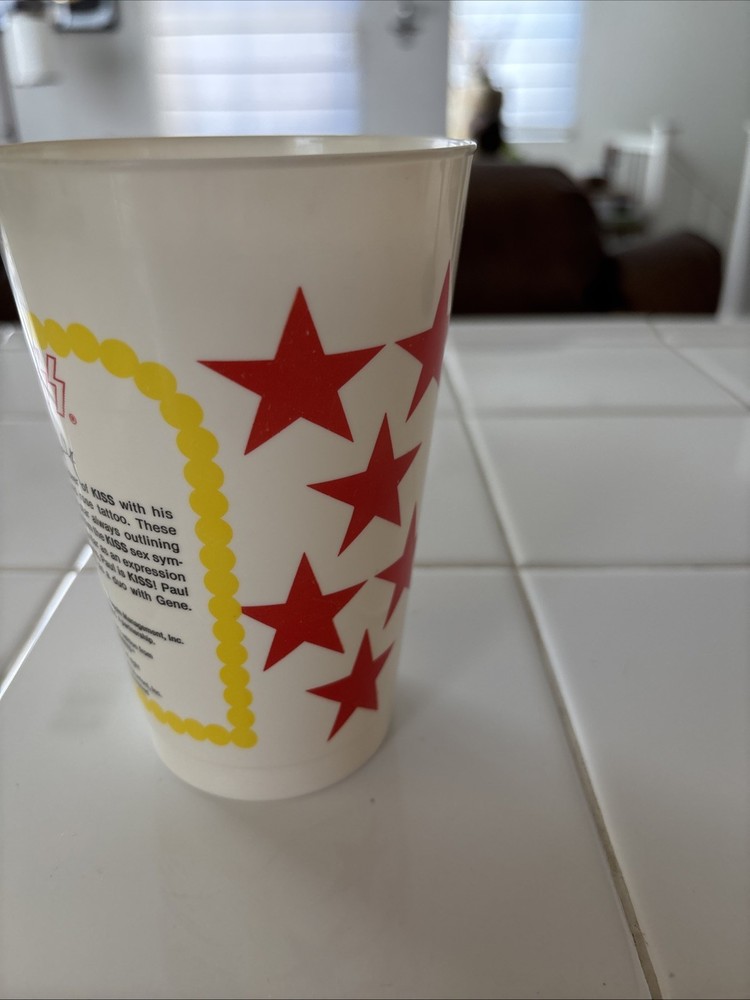 Kiss 1978 Paul Stanley Majik Markets Cup 2 Of 8 Ex Condition Aucoin