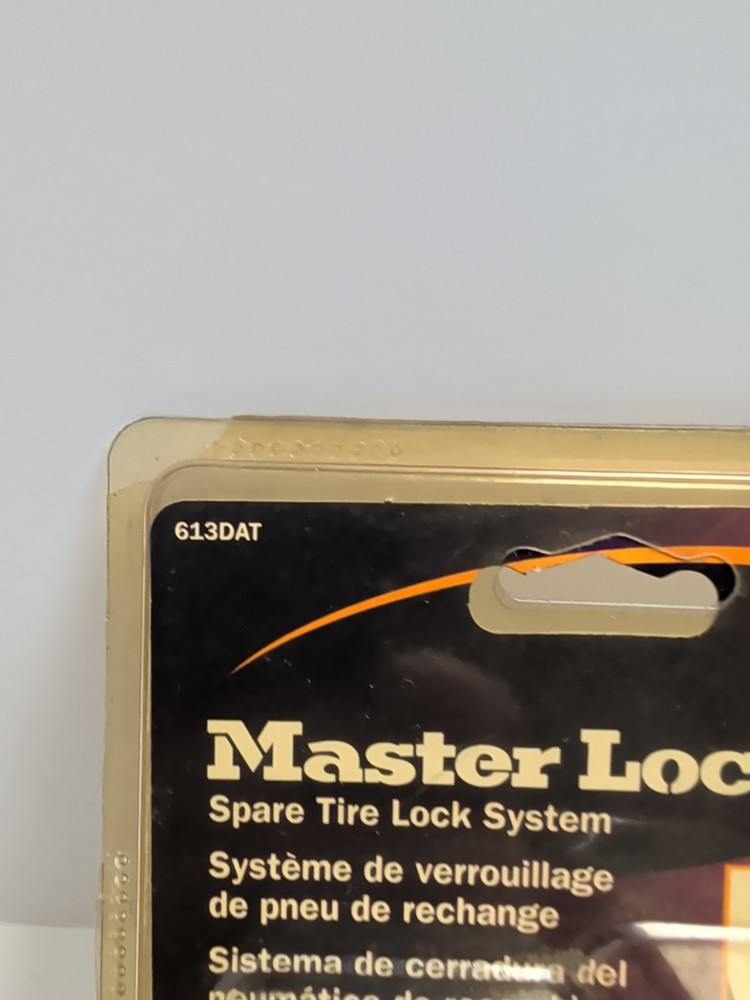 MasterLock Spare Tire Lock System 613DAT NEW