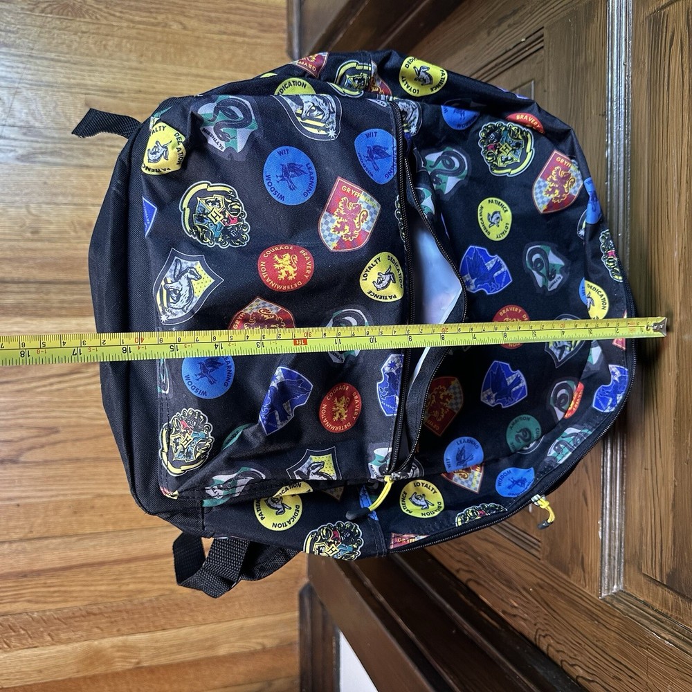 Harry Potter Badge Backpack School Bag Hogwarts Wizard Daniel Radcliffe