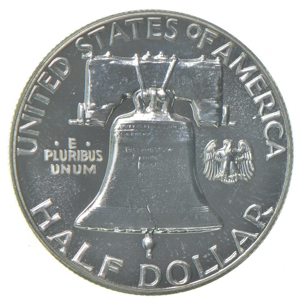 1957 Proof Franklin Half Dollar