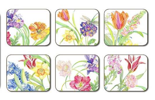 Coasters "FLORIBUNDA" from Jason Designs