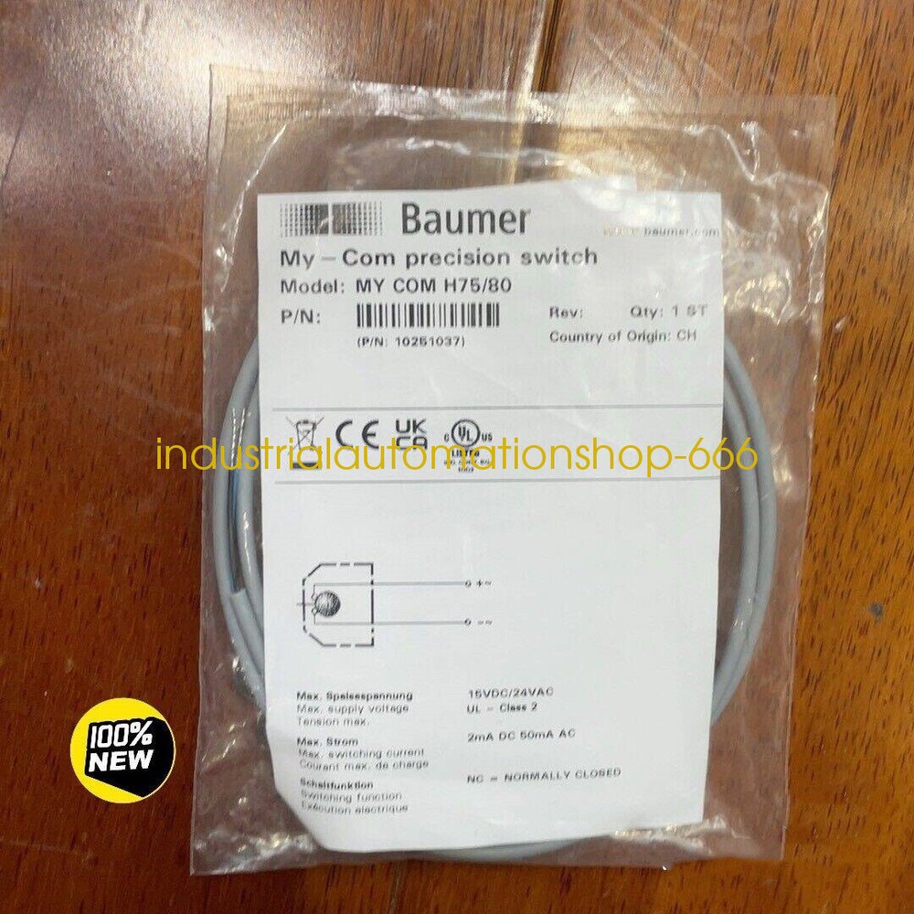 1PC NEW MY-COM H75/80 sensor Via DHL or FedEX
