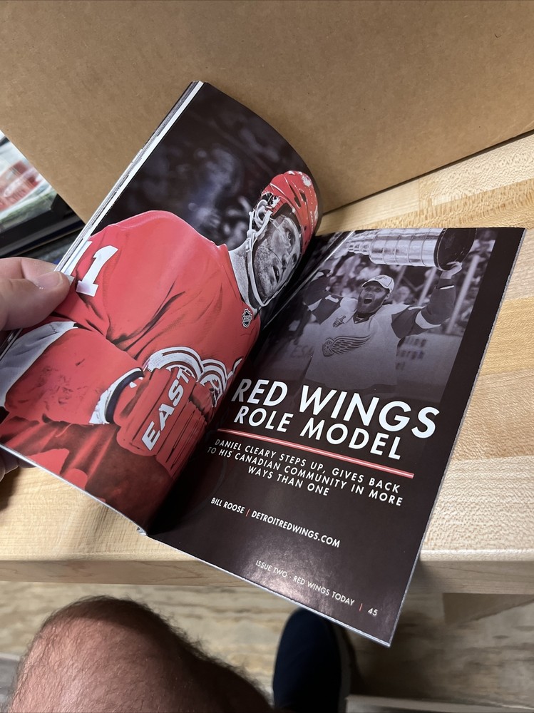 Detroit Red Wings Today 2/24/2013 Program VS Vancouver