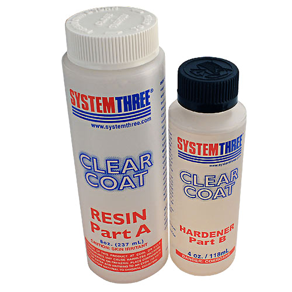 System Three Clear Coat Kit, 12 oz.