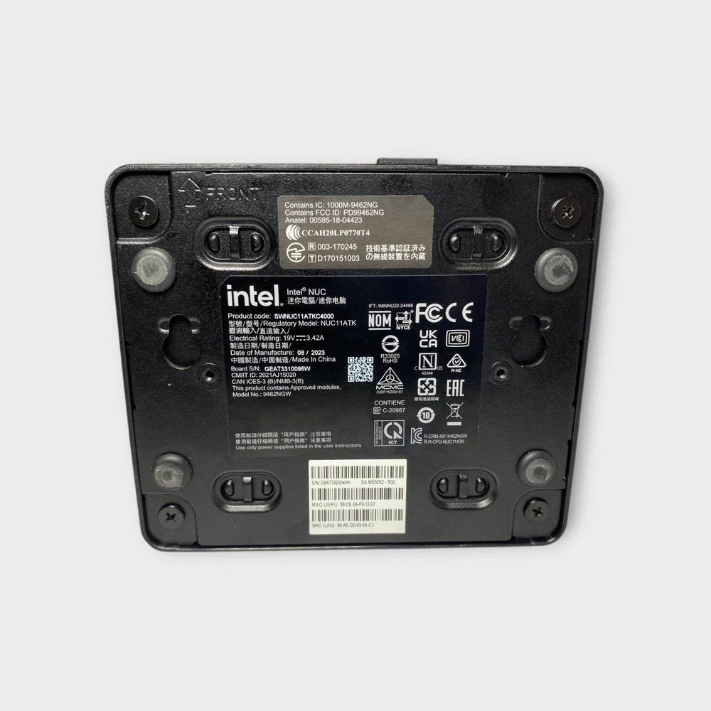 Intel NUC11ATKC4, Mini PC (Celeron N5105 Processor) w/New SSD - Tested