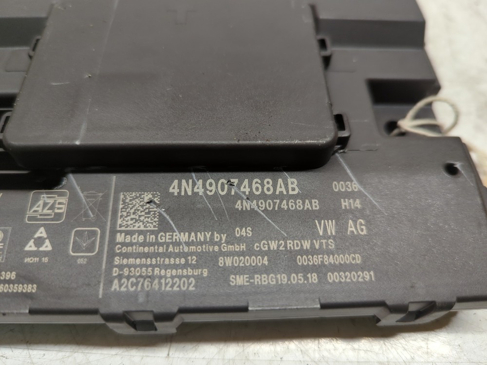 2018 PORSCHE CAYENNE GATEWAY CONTROL MODULE MK3/E3 (9YA) 4N4907468AB #00123733