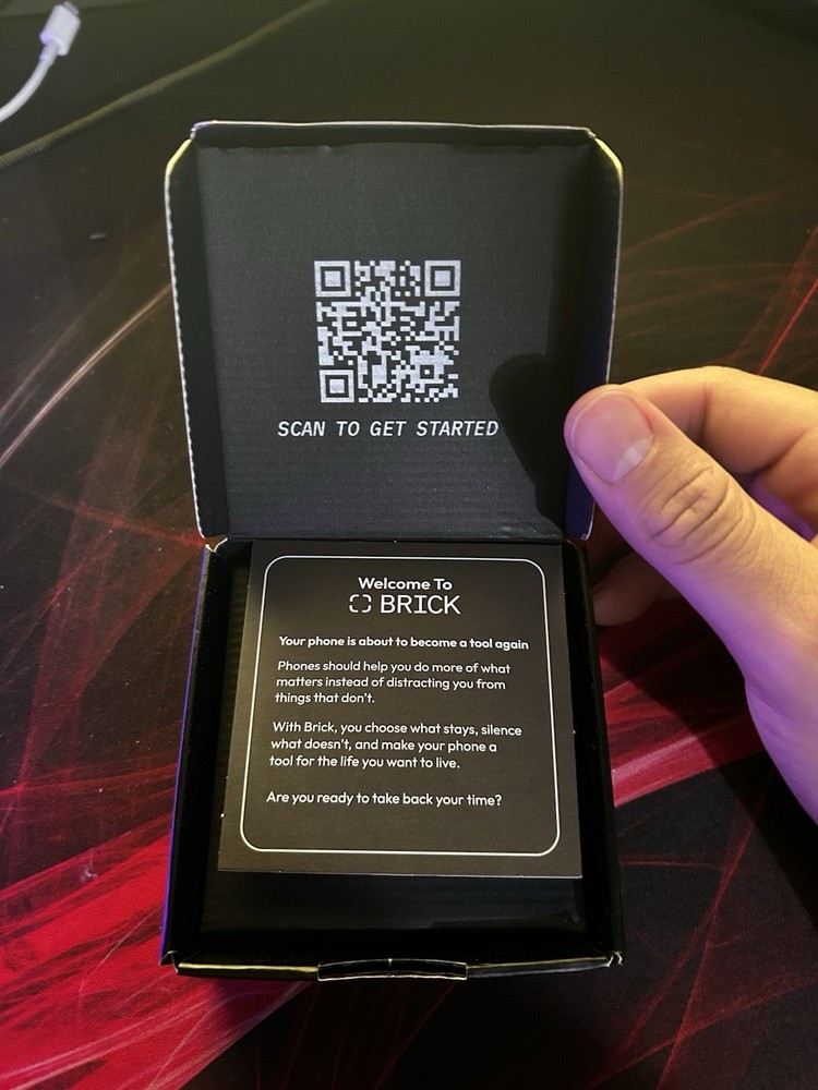 Brick Phone Distraction Blocker Digital Detox Device