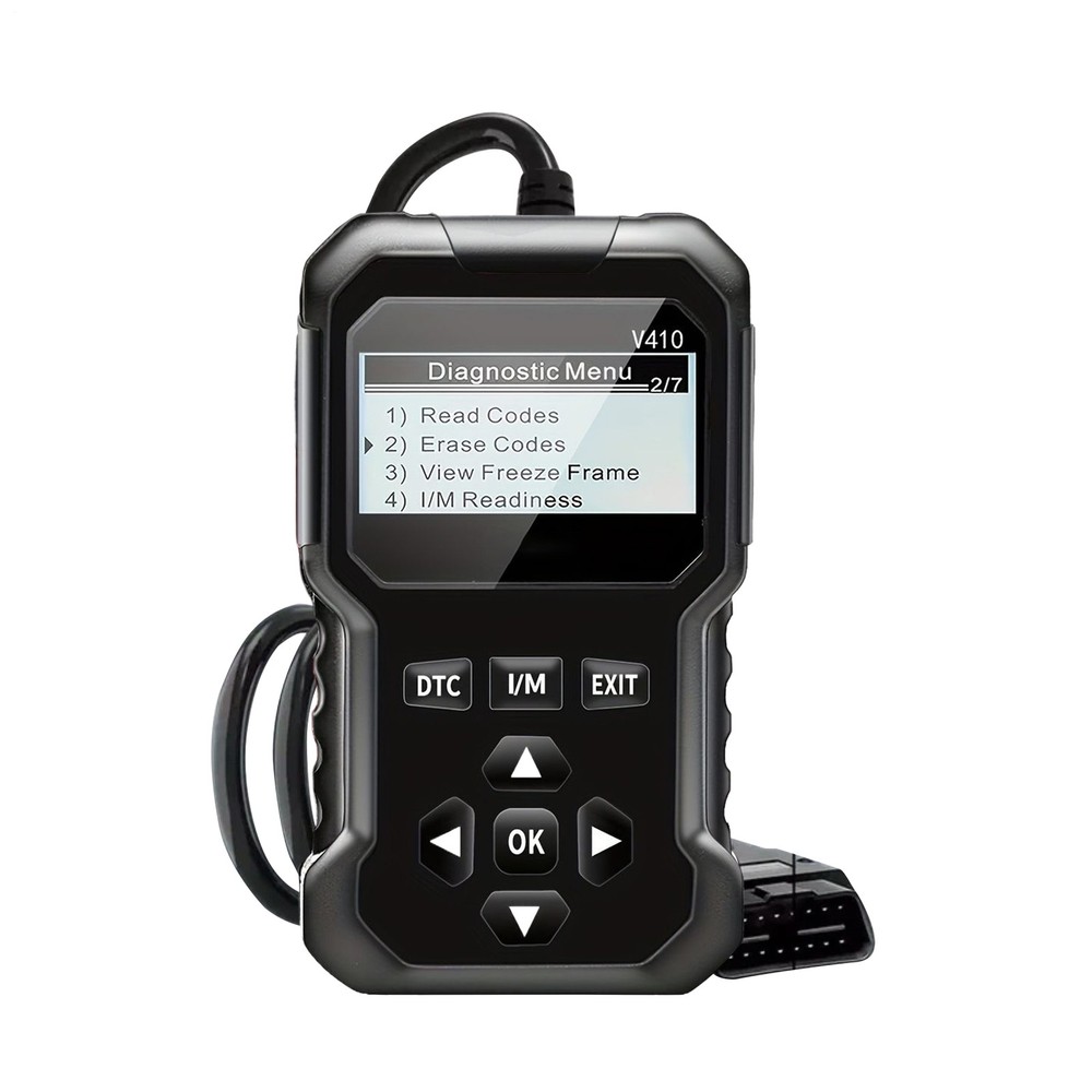 OBD Scanner - Car Code Reader Diagnostic Tool For Check Engine Light, Fault Code