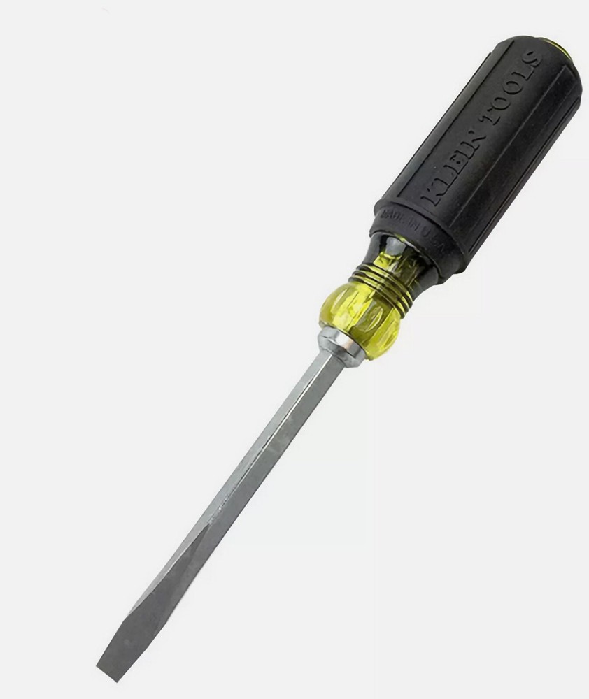 Klein Tools 600-4 1/4-Inch Keystone Cushion-Grip Screwdriver - Each
