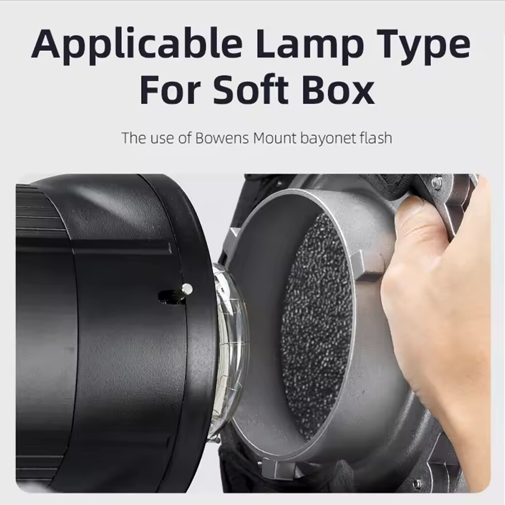 US 2*Godox 22x90cm Softbox Strip Honeycomb Bowens Mount Soft Box fr Studio Flash