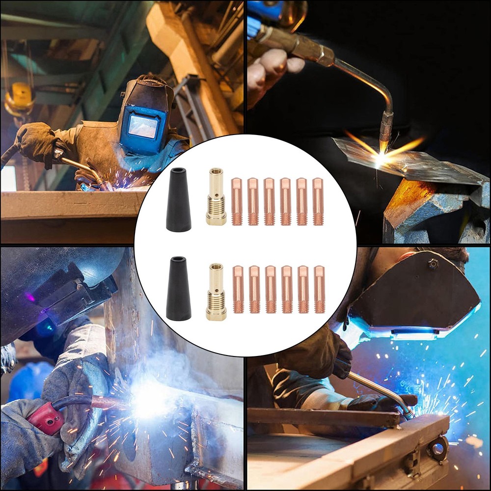 High Compatibility Gasless Nozzle Tips Kit Includes Various Essential Parts