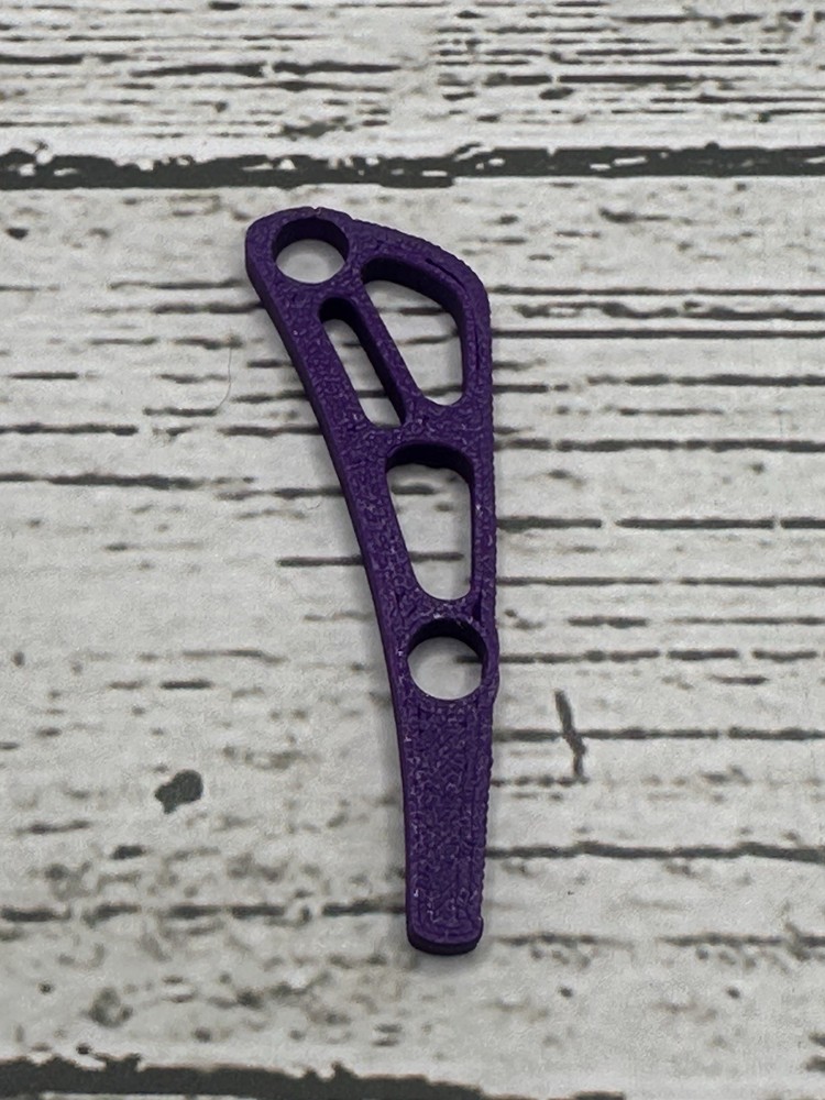 Scales And Back Spacer For Benchmade Bug out Purple