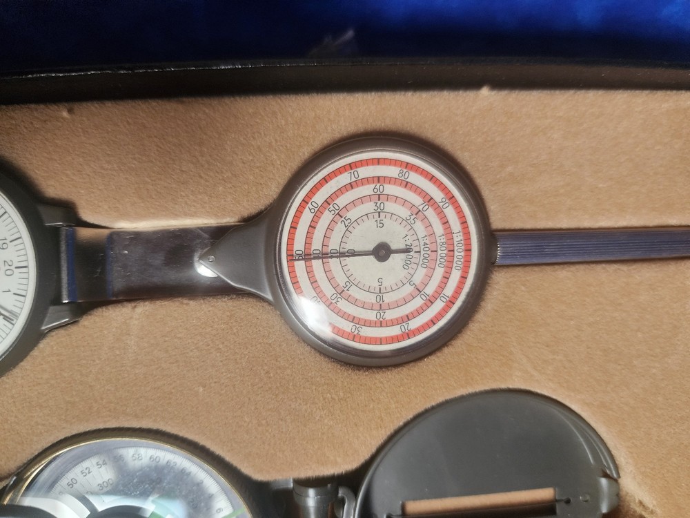 Curvimeter - Multiped Watch & Lensatic Compus Kit