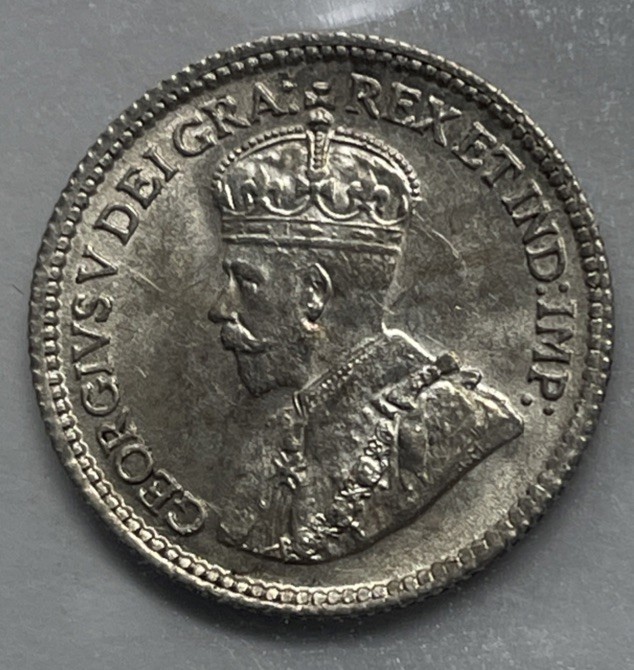 1916 Canada 5 Cent. ICCS Certified MS-62. C-2254