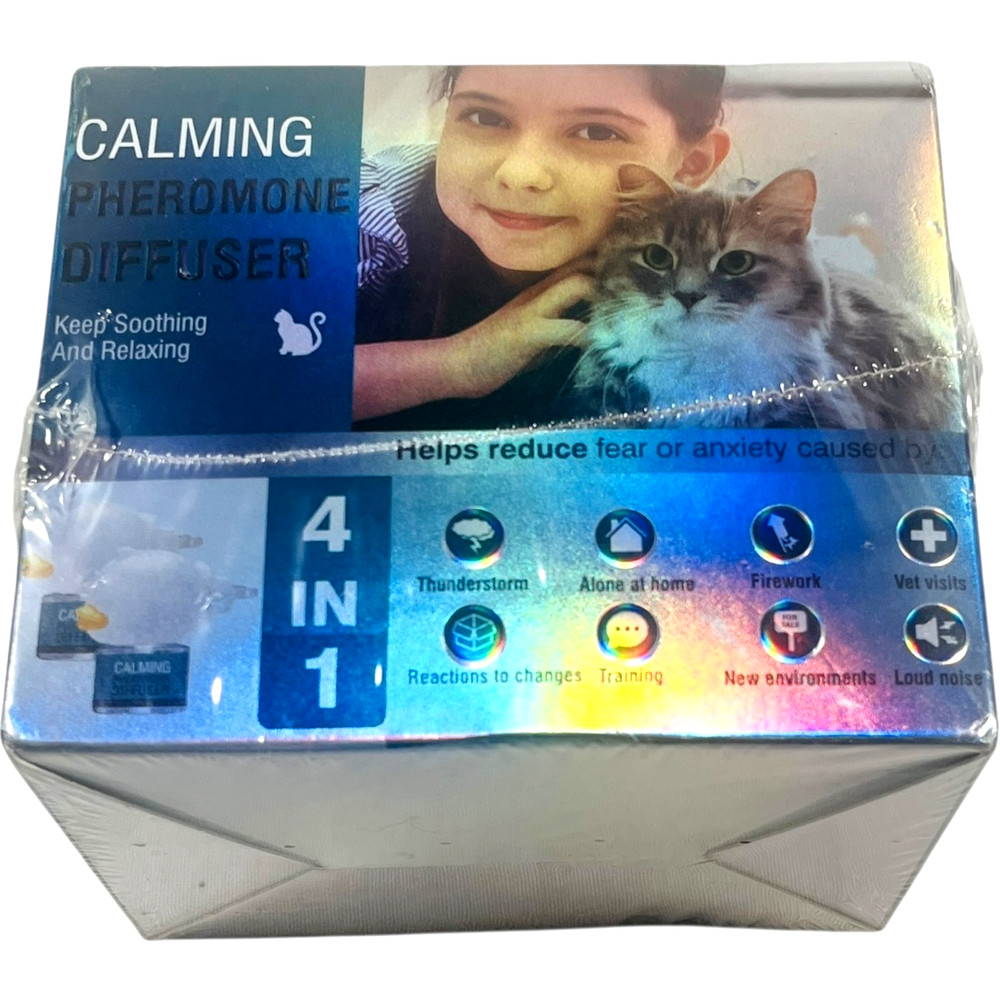 Calming Pheromones Diffuser 4 in 1 For Cats Stress Relief