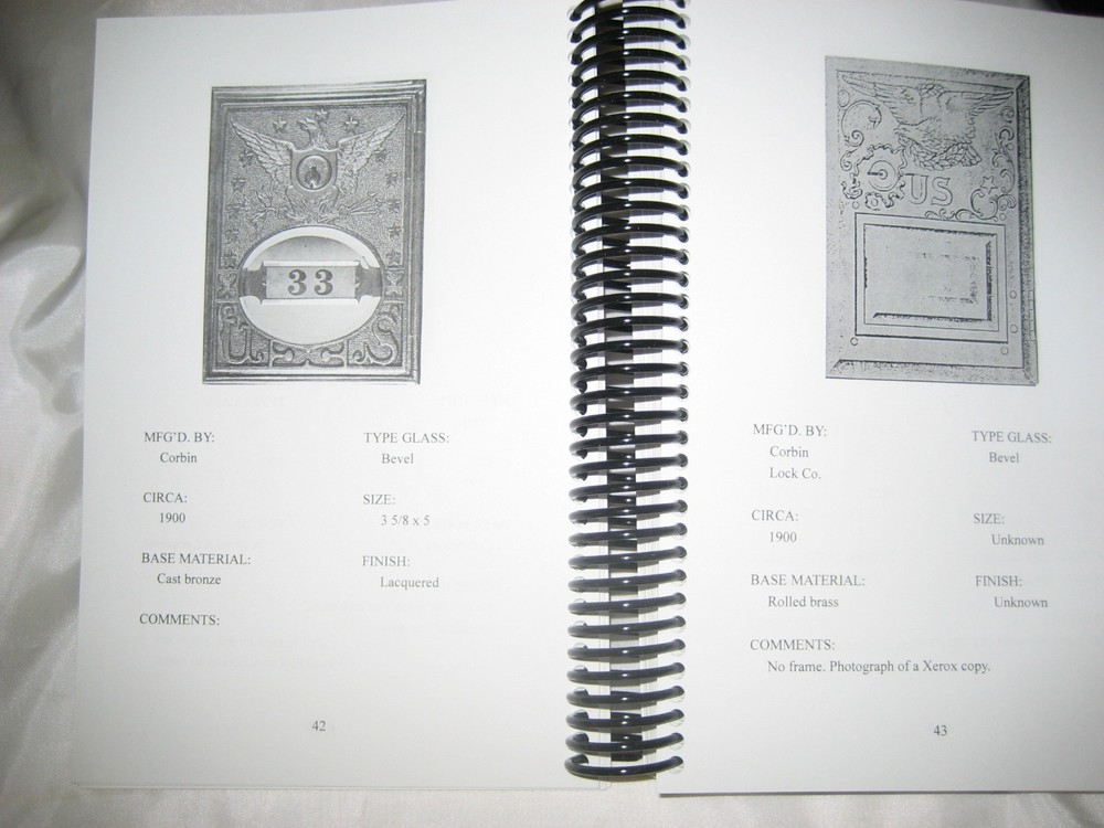 "Post Office Lock Box Doors Illustrated Guide"