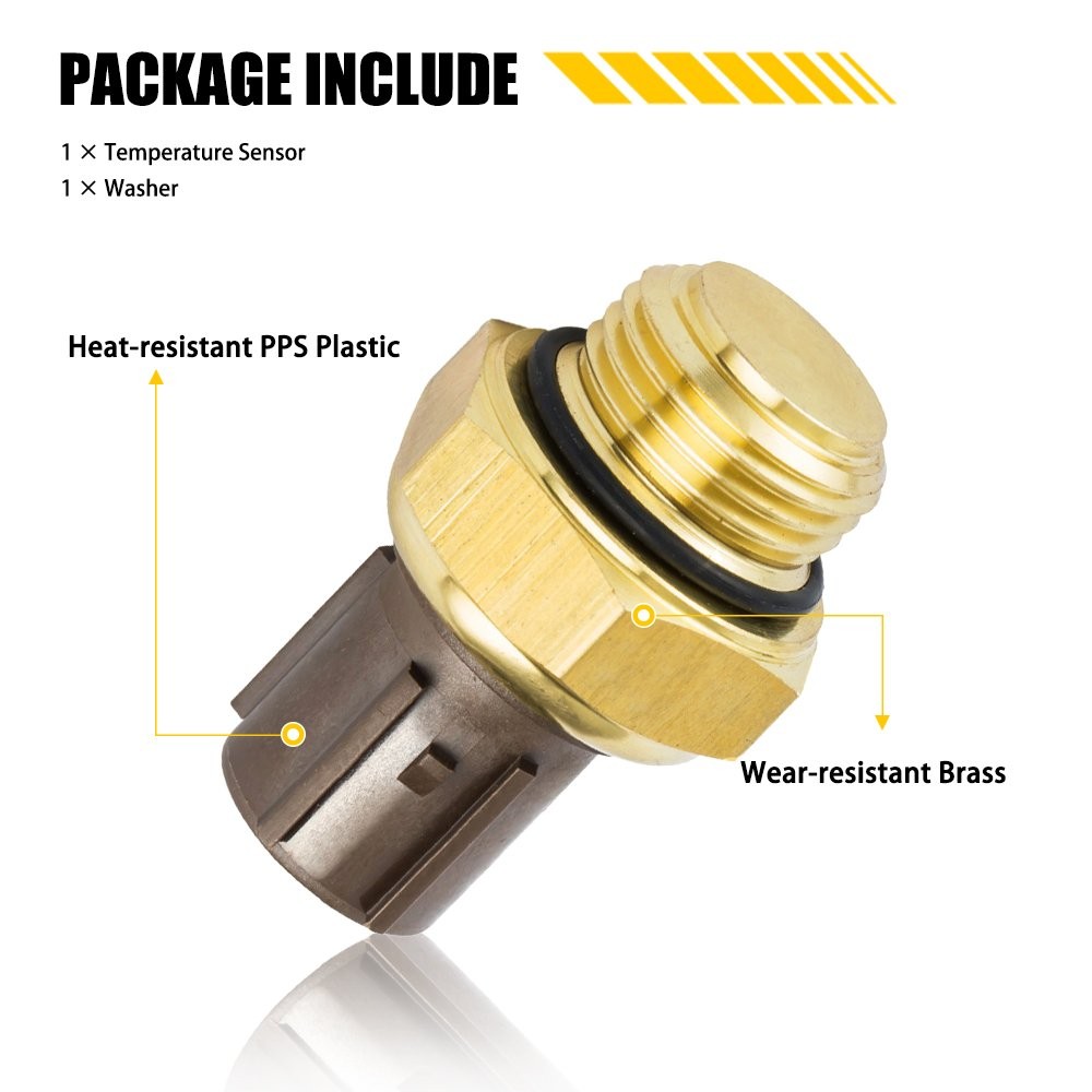 Engine Sensor Coolant Temperature Water Temp Sensor Fit Honda For Civic Acura