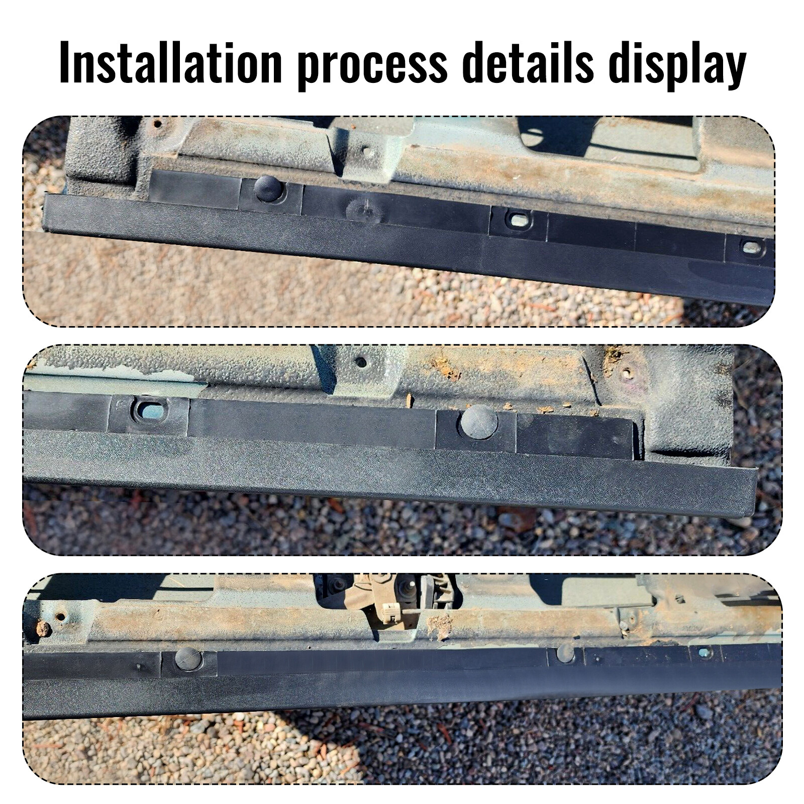 NEW Tailgate Top Protector Molding Cover For 1999-2007 Ford F250 F350 Super Duty