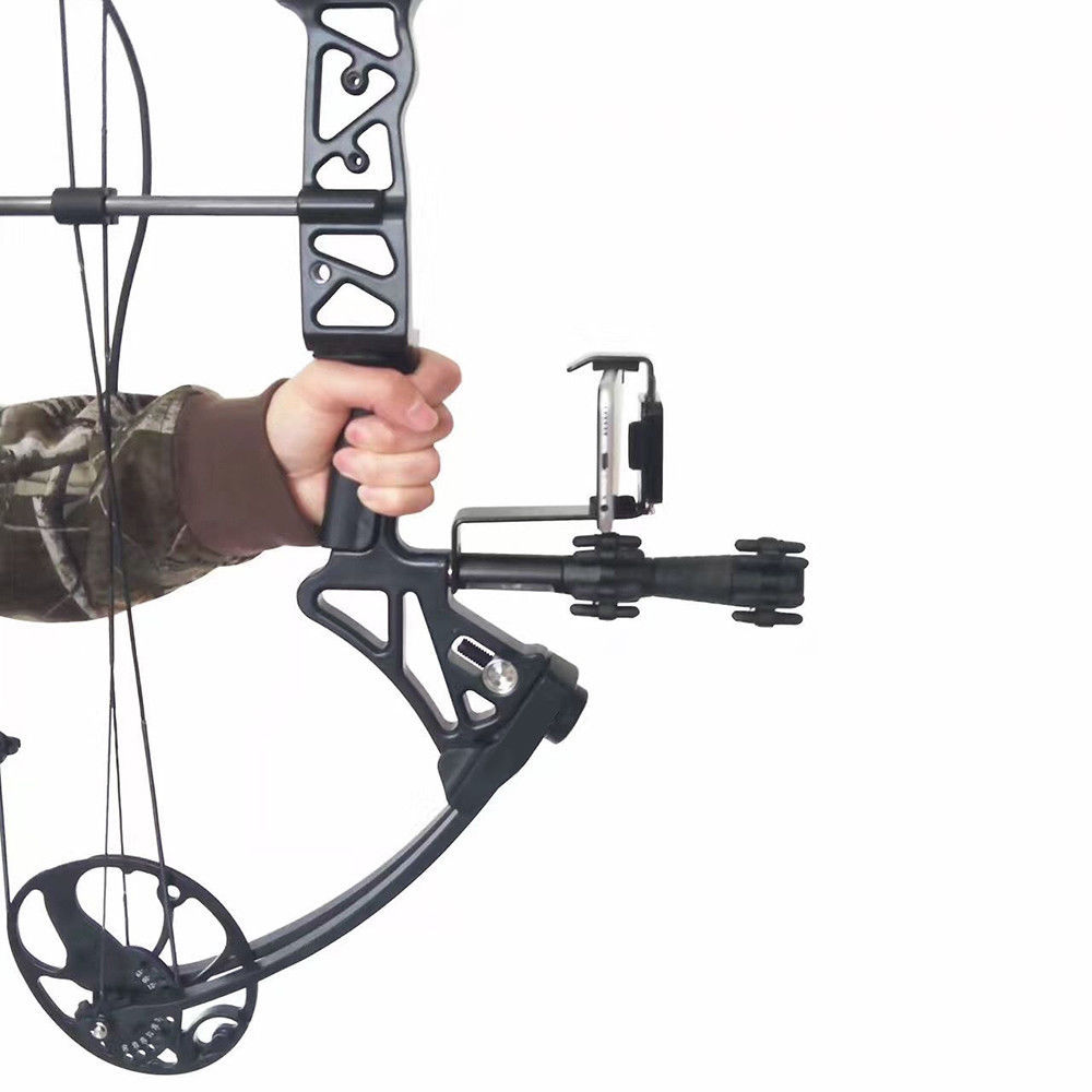 Smartphone Bow Mount Phone Holder Bracket for Compound Recurve Bow Adjustable US