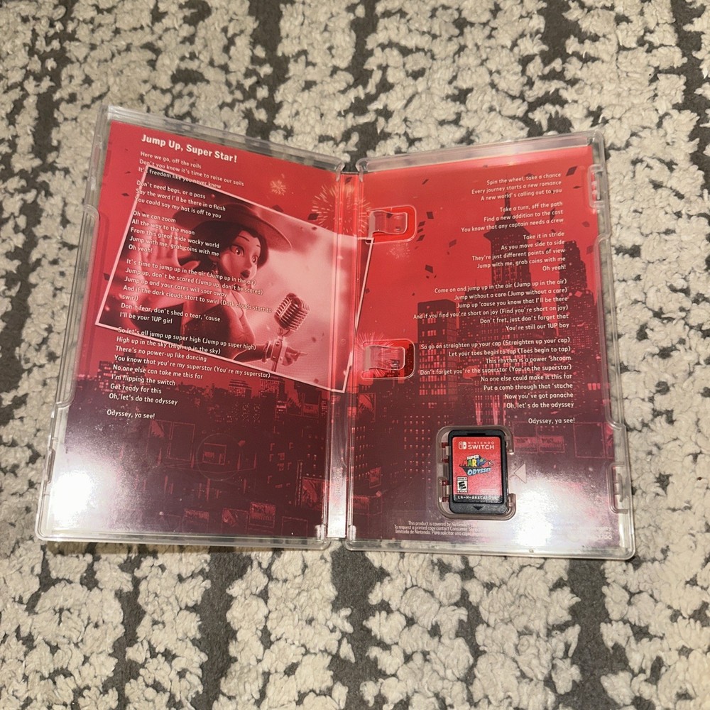 Super Mario Odyssey For Nintendo Switch