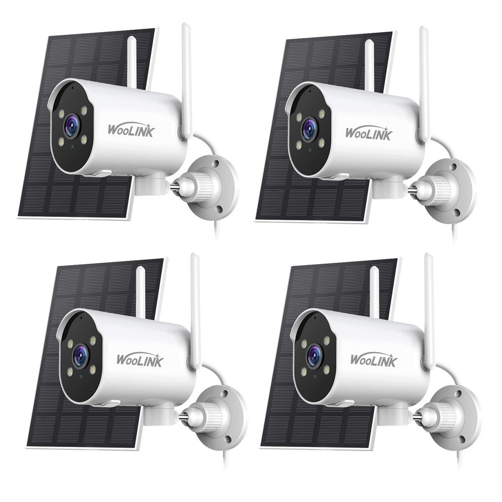 1080P Wireless Security Camera System 2K Wifi Solar Battery Digital IP Camera