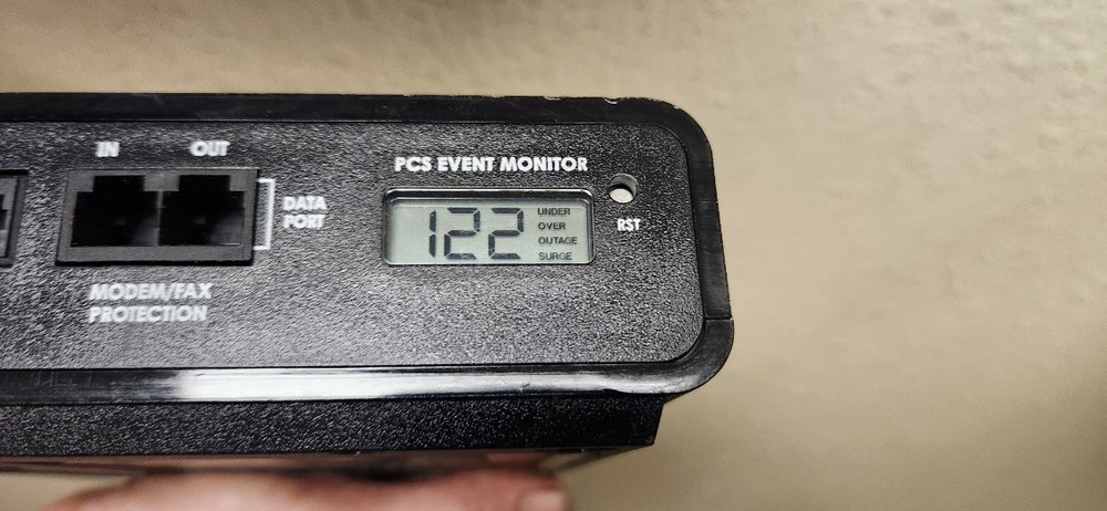 ESP Intertek Power Surge Line Protector Model XG-PCS-20D