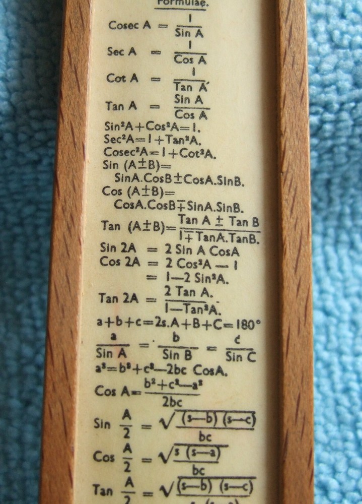 Vintage Unique S126 "LOG LOG" Engineering Slide Rule - In Original Carry Case!