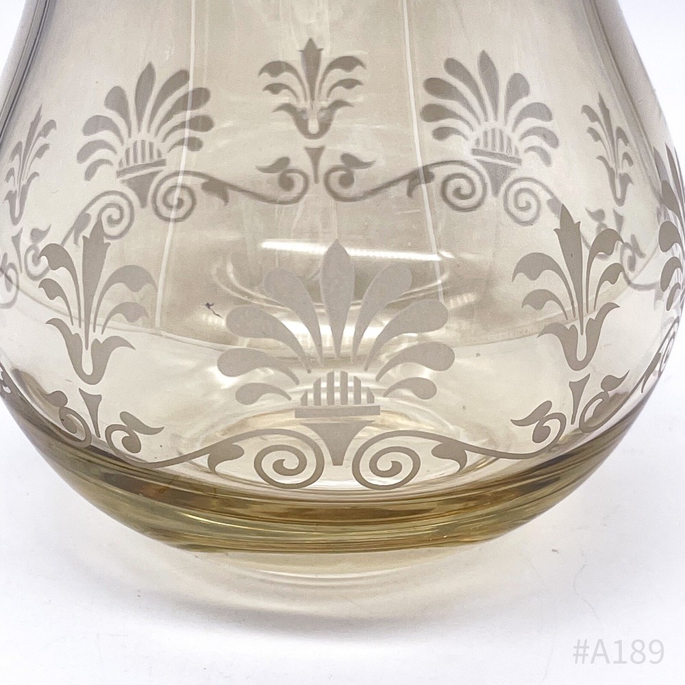 Vintage Glass Patterned Lantern | 11.5cm Height