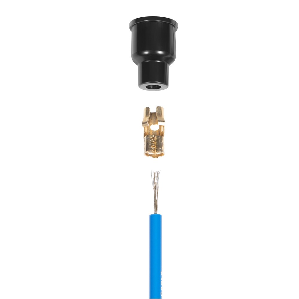 7mm Blue Ignition Spark Plug Wire Set 00-9407-0 Compatible with VW Type 1