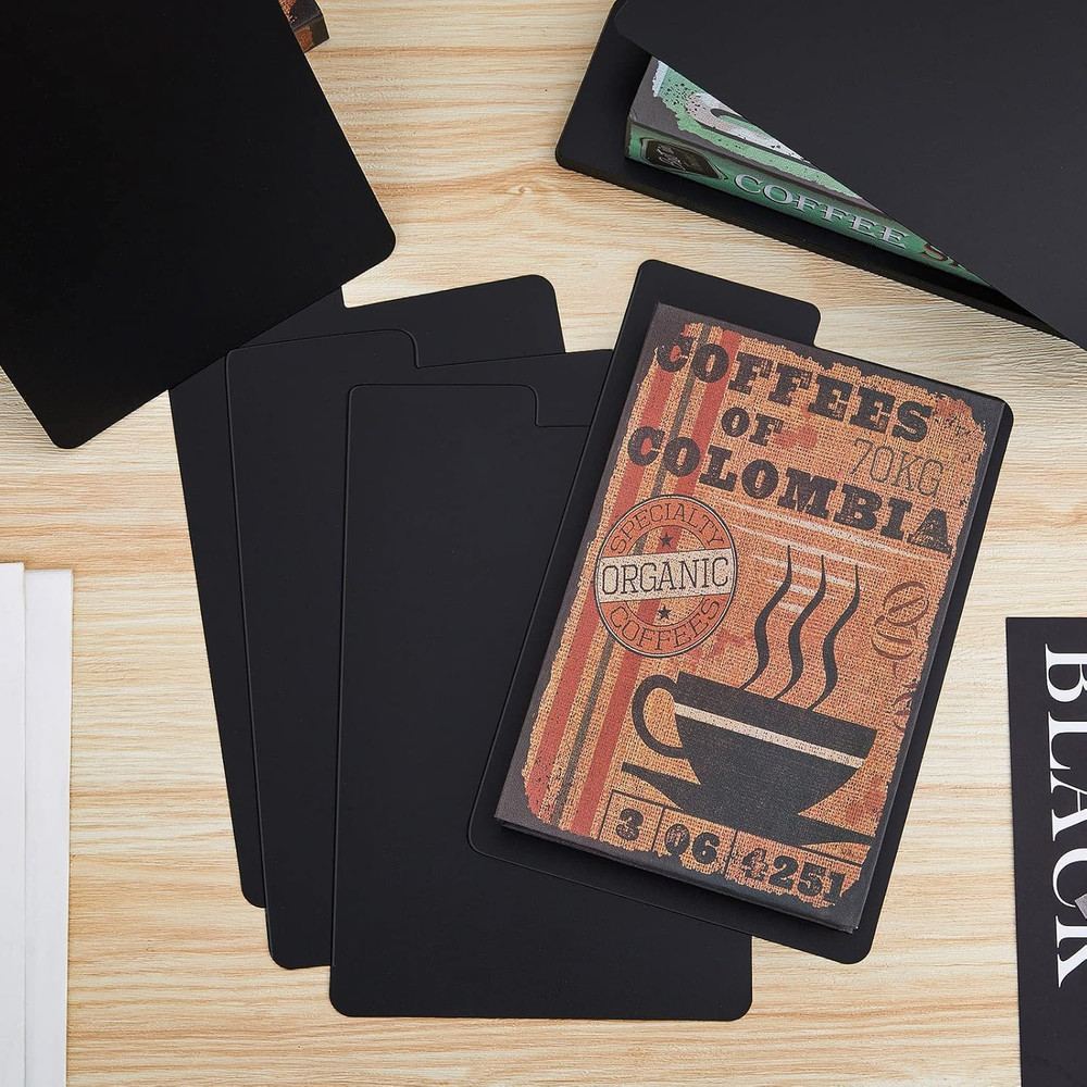 Comic Book Divider Boards 30 Sheets Black