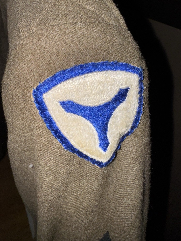 WWII Era US Army 3rd Service Command Field Jacket Coat Sergeant Pacific Enlisted