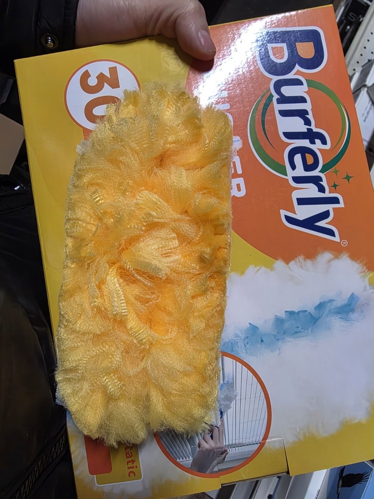 Duster Refills for Swiffer Dusters, Feather & 30 Duster Refills 360° Orange