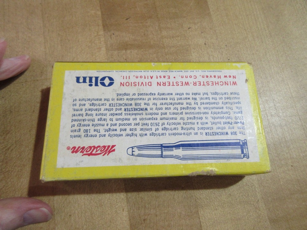 Empty Ammo Box Super x 308 with insert. (w21) #31