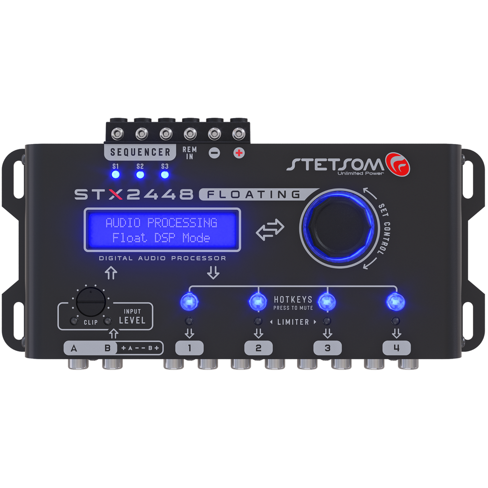 Stetsom STX2448 FLOATING Full Professional DSP Digital Signal Processor PRO