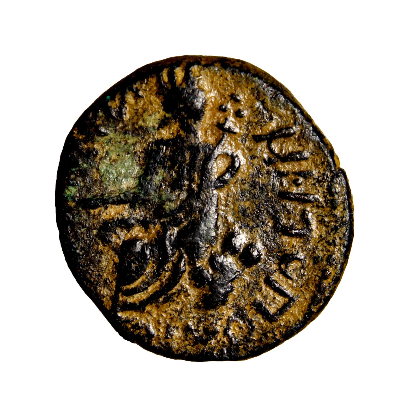 RARE Nabataean Letters Petraea, Petra. Septimius Severus. Æ (6.81 g), AD 193