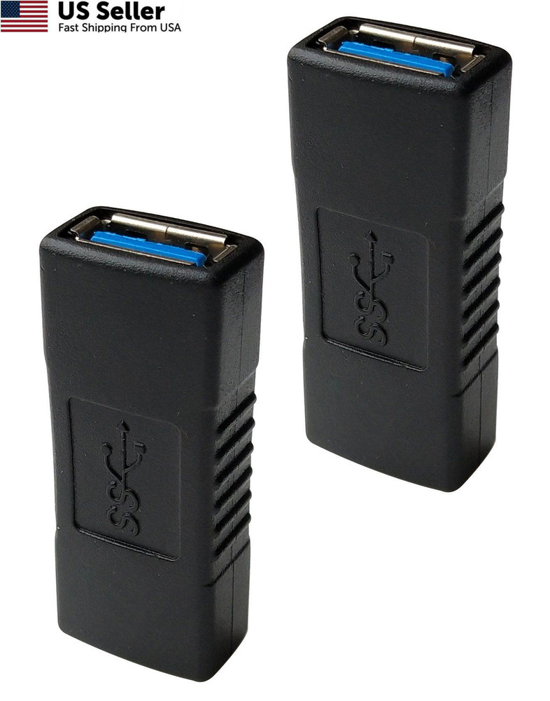 USB 3.0 Female to Extension 2 Pack Adapter