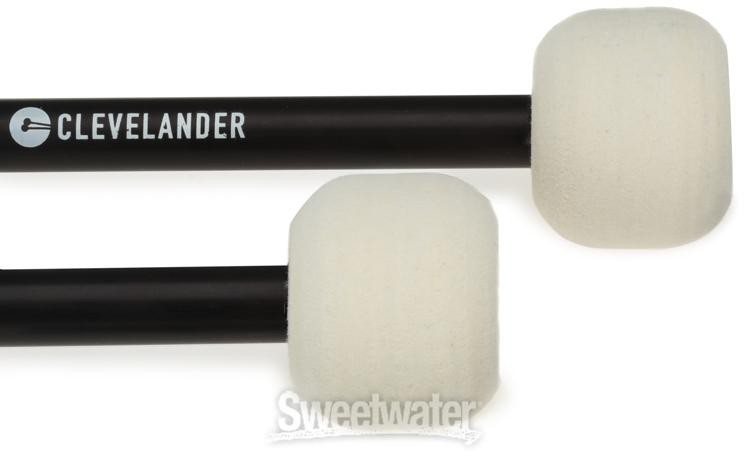 Clevelander Marching Series CMB2 Bass Drum Mallets - Medium