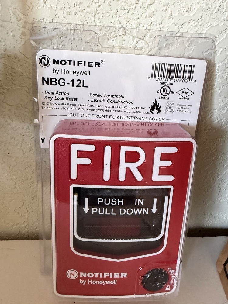 NOTIFIER NBG-12LX Pull Station Fire Alarm
