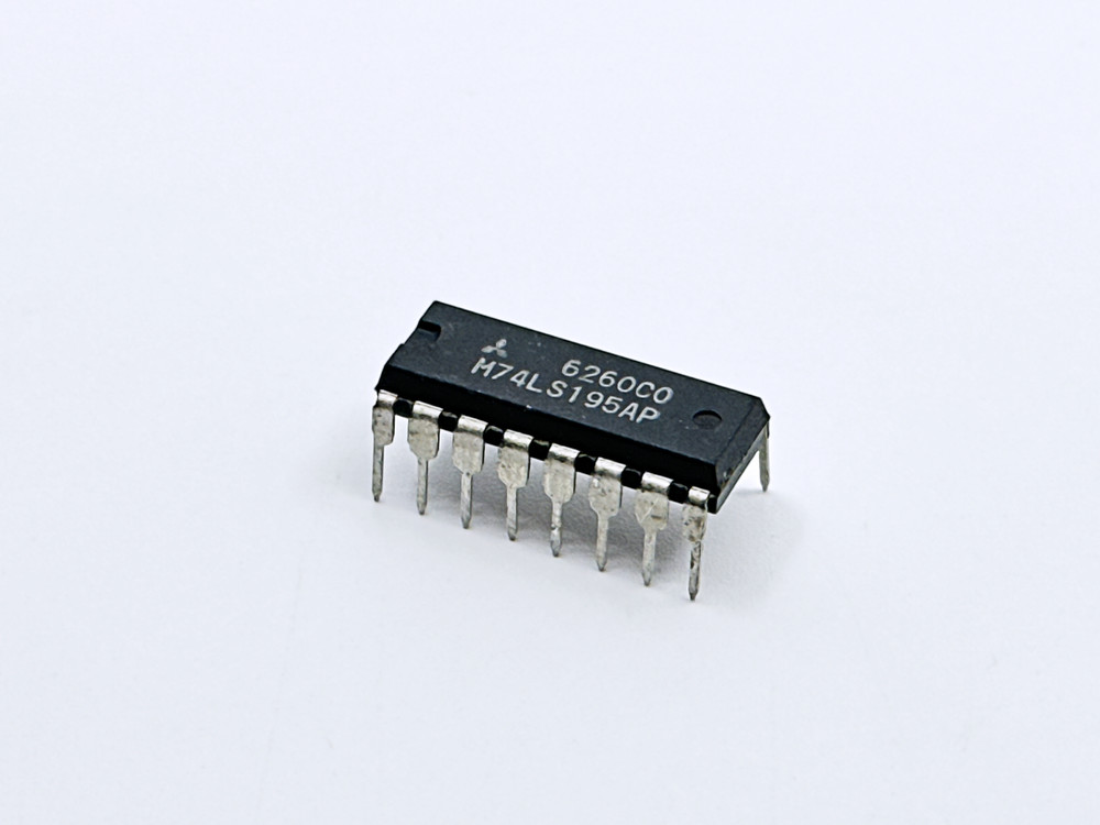 5PCS M74LS195AP Mitsubishi 4-Bit Parallel-Access Shift Register IC DIP-16