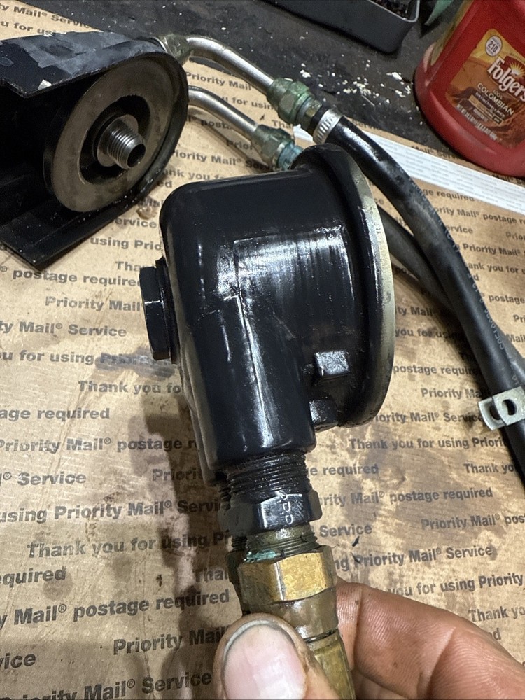 Volvo Penta 5.0 GXI engine filter remote system