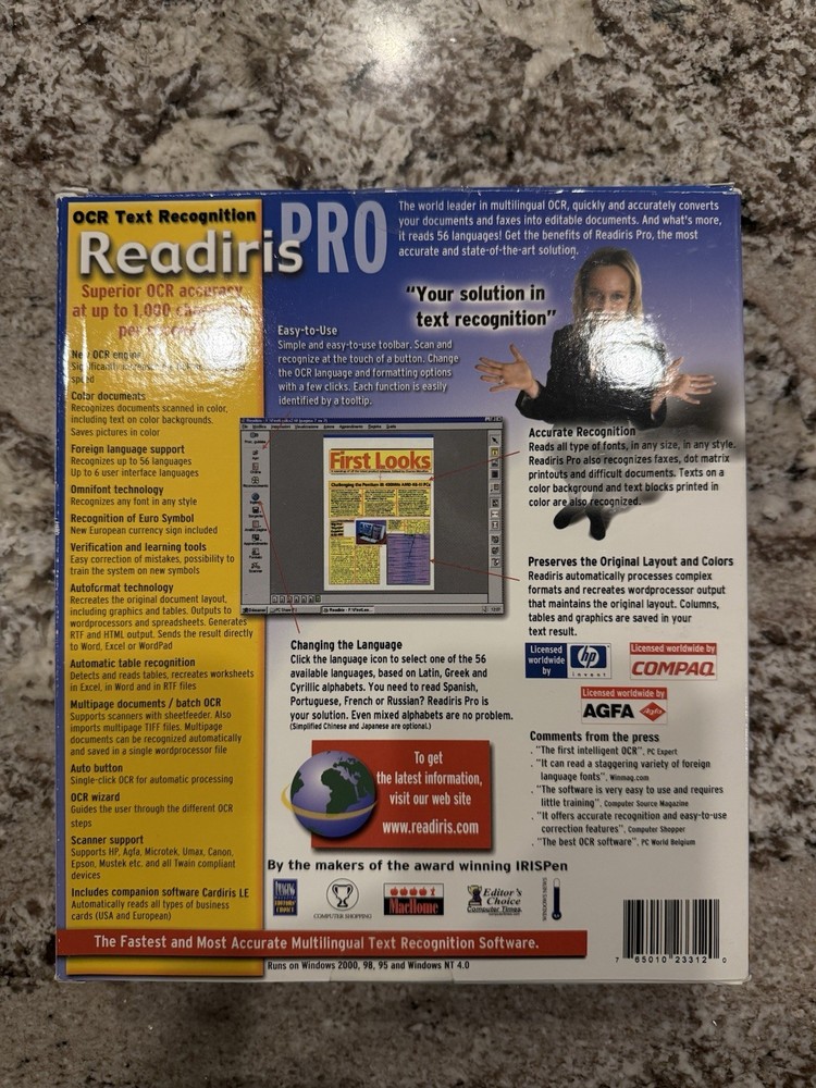 Readiris Pro 6 for Windows