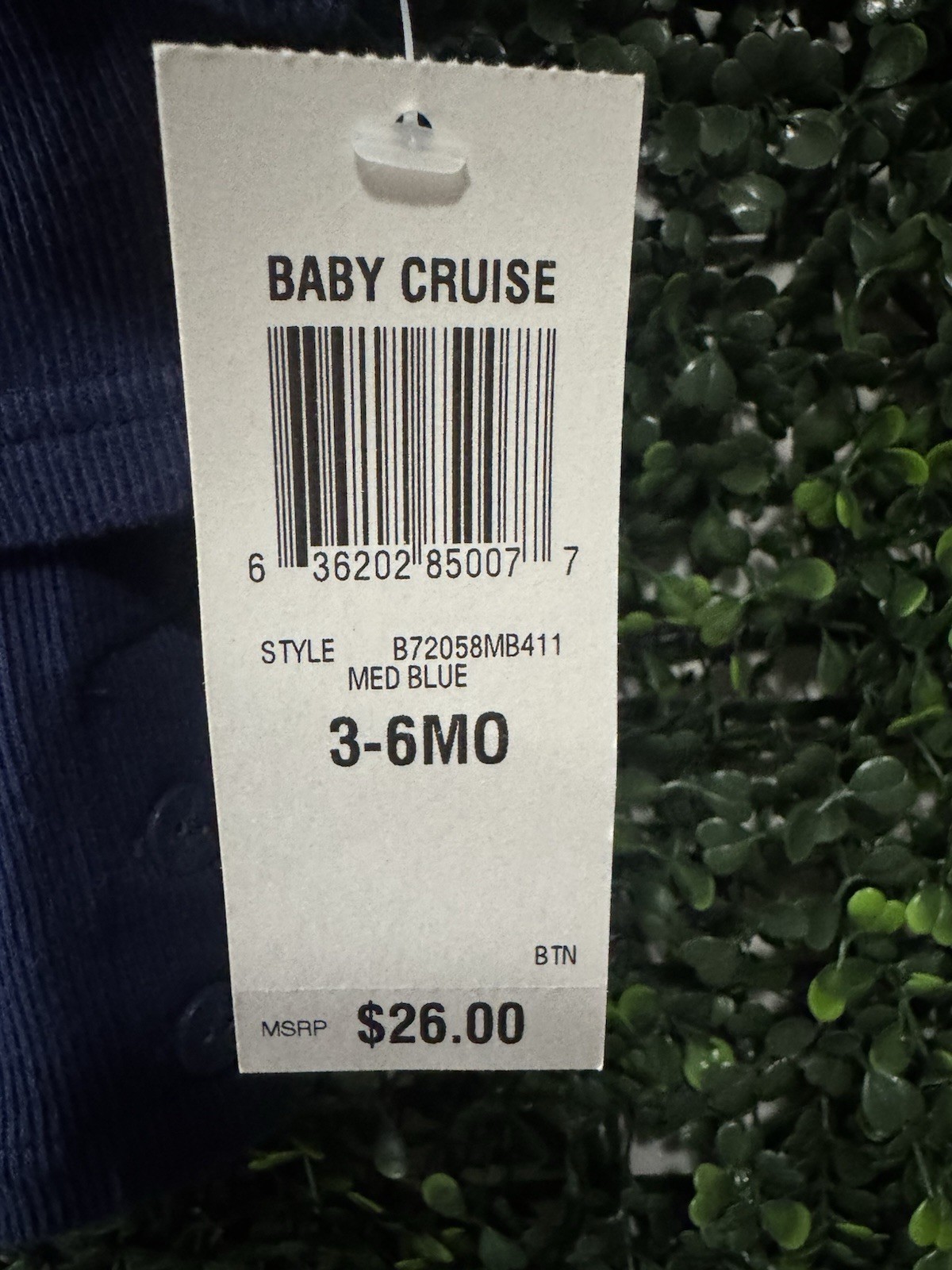 NWT CUDDLE BEAR BABY BOY 3-6MOS KNIT SAILOR SUIT 2 PIECE SET