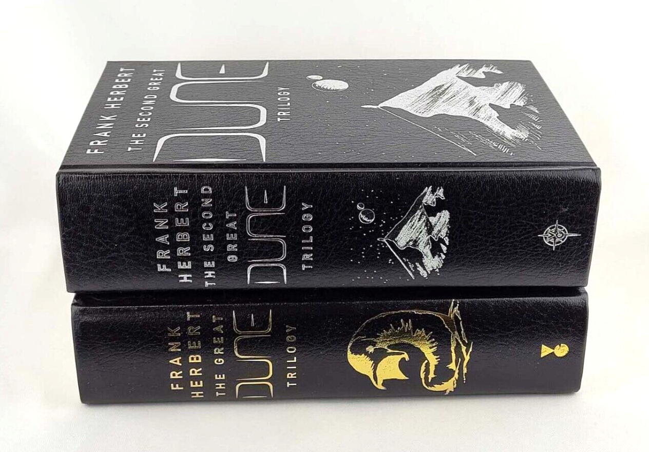 Frank Herbert THE GREAT DUNE TRILOGY & SECOND GREAT DUNE TRILOGY 2 Volumes Set