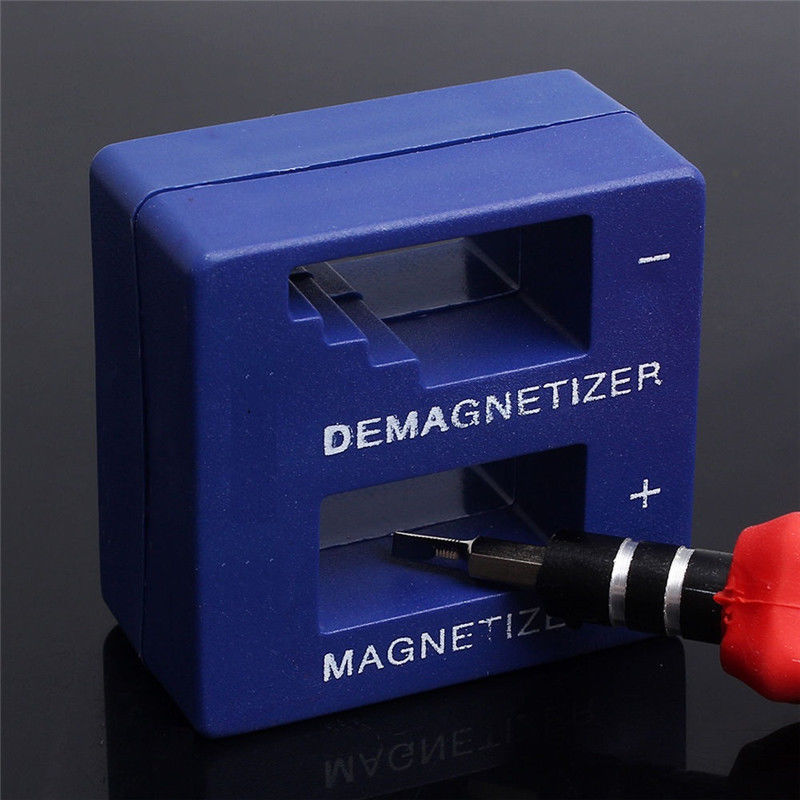 MAGNETIZER DEMAGNETIZER MAGNETIC TOOL FOR SCREWDRIVER TIPS SCREW BITS PICK UP US
