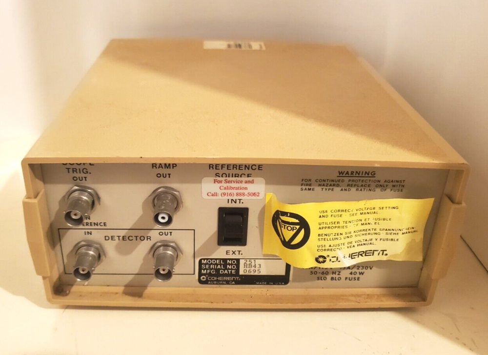 Coherent 251 Spectrum Analyzer Controller