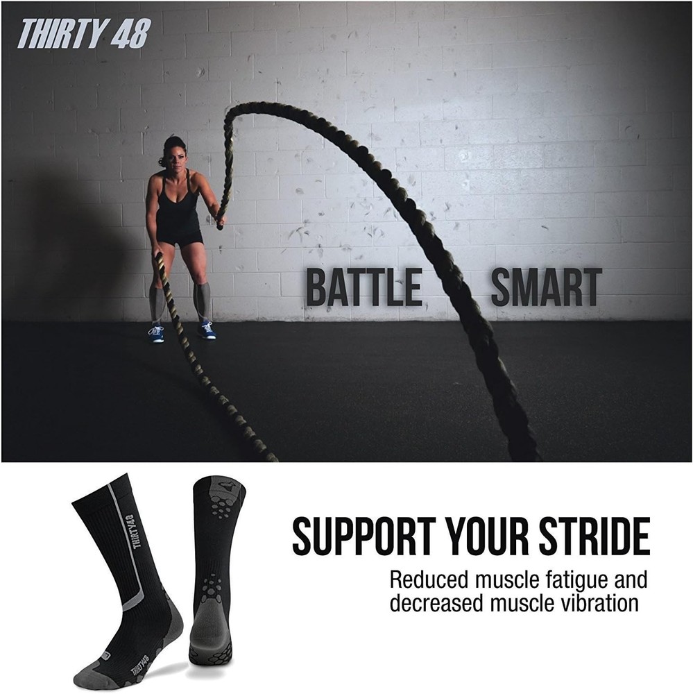 Ultimate Compression Socks - Breathable & Odor-Resistant for Enhanced Recovery