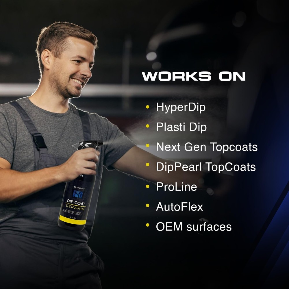 DipYourCar Dip Coat Ceramic Protective Spray – Advanced Ceramic Coating fo